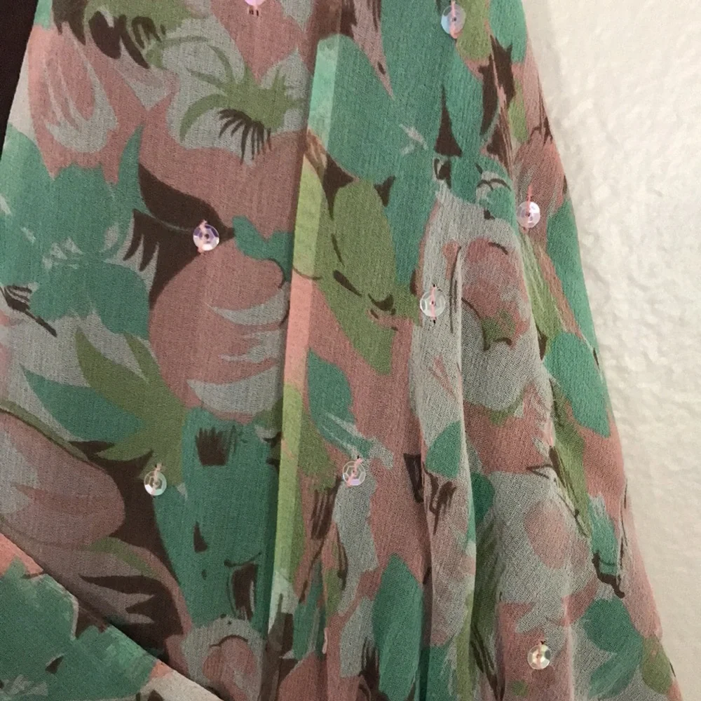 ✨vintage✨ 100% Silk Dress. Size 8 - Picture 5 of 9